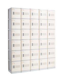 Cheap Best Six Tier ABS Plastic Mini Locker Cabinet Compartment - Product Image 3