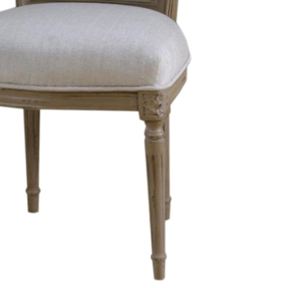 Meubles en bois d'Indonésie, meubles anciens - Meubles français vintage, chaise de salle à manger en rotin. - Product Image 4