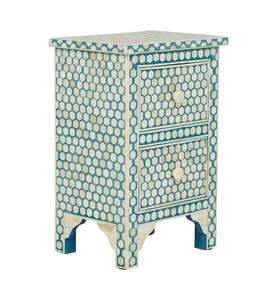 Cajones laterales de cama con incrustaciones de hueso de la mejor calidad - Product Image 1