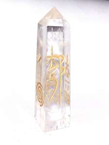 ชุดหินธรรมชาติหินควอตซ์คริสตัลใสลายหอ Usui reiki - Product Image 2