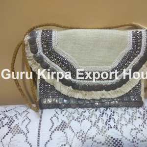 Femmes Inde Handcrafted Utility Custom Luxury Clutch Bag Bohemian Women Messenger Bag Ladies Beaded Evening Clutch Bags - Product Image 2