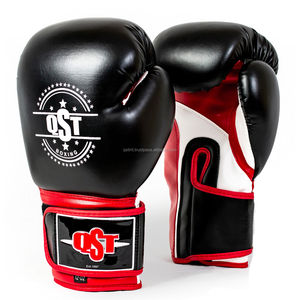 Diseña tus propios guantes profesionales de kick boxing para sparring, con absorción de humedad, cierre de gancho y bucle, PU, para entrenamiento de boxeo, OEM. - Product Image 6