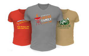 T-shirts décontractés écologiques unisexe Tissu en jersey respirant de grande taille sérigraphie personnalisable - Product Image 2