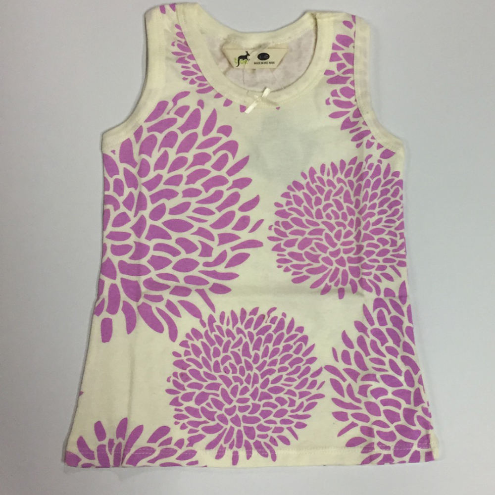 off-white with pink print