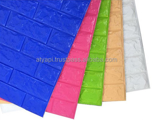 Papel Tapiz 3D de Espuma con Textura de Mármol, Color Pantone, Adhesivo de Pared Impermeable, 77x70cm, 8.5mm de Grosor, Decoración del Hogar - Product Image 1