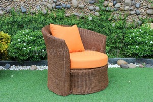 Sofá de mimbre sintético, muebles de jardín, 2018 - Product Image 6