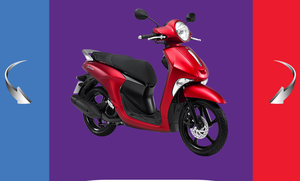 Motocicleta scooter de alta calidad, 125cc (Janusz Premium-rojo/azul/blanco), modelo: YSJ 125 - Product Image 5