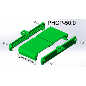 แผงพลาสติกขนาด108*55มม. กล่องต่อสายไฟประเภทผู้ถือ PCB สำหรับอุปกรณ์อิเล็กทรอนิกส์ - Product Image 4