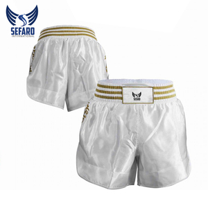 กางเกงขาสั้นมวยไทยขาสั้นสำหรับผู้ชายกางเกงต่อยมวยระบายอากาศได้ดี - Product Image 6