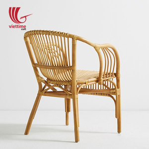 Chaises en rotin basiques pour la maison / Chaise en osier tressé - Product Image 2