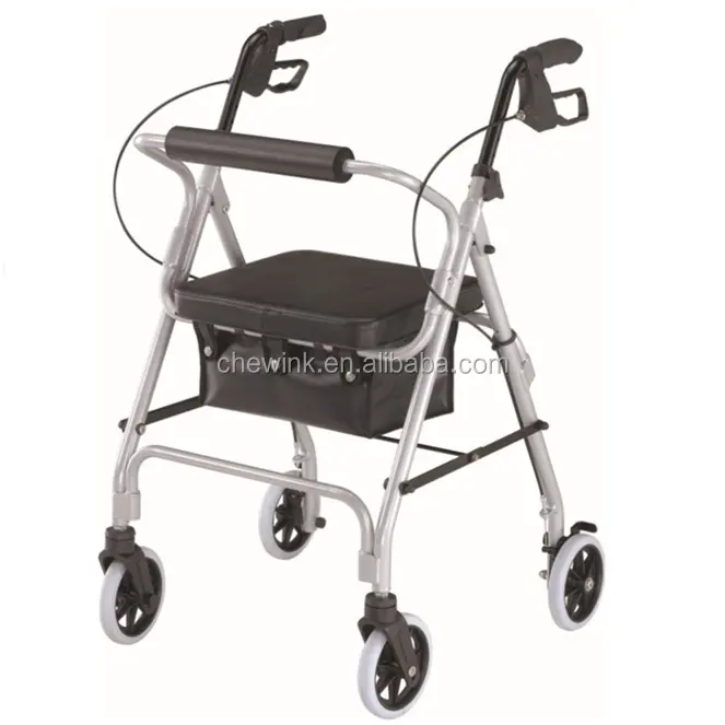 Aluminum Folding Rollator With Basket For Kids Child