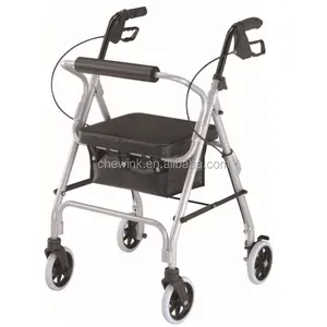 아이 아이를 위한 바구니를 가진 알루미늄 접히는 Rollator