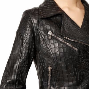 Women's Valeriano Romano 2015 New Season <b>Blazer</b> <b>Leather</b> <b>Jacket</b> Model VR6541 - Product Image 1