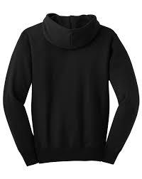Sudadera con capucha personalizada para hombre, ropa deportiva de alta calidad con logotipo personalizado, impresión o bordado, color negro, venta al por mayor - Product Image 3