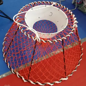 Heavy Duty Crab Pot with welded Upright King Crab Trap
