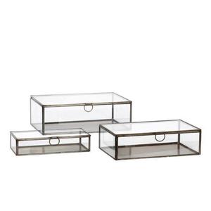Fabricante confiable de cajas de joyería de calidad premium de último diseño Venta caliente Caja de vidrio de joyería de nuevo diseño/Caja de vidrio - Product Image 4