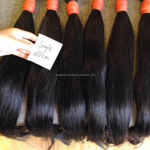 Extensions de cheveux naturels vierges de qualité supérieure — doreen, cheveux humains, double drawn, simple - Product Image 1