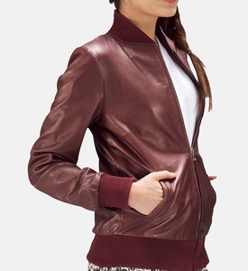 Chaqueta de Motocicleta de Piel de Oveja para Mujer, Invierno, 100% Poliéster, Acabado Personalizable, Impermeable y de Secado Rápido - Product Image 6