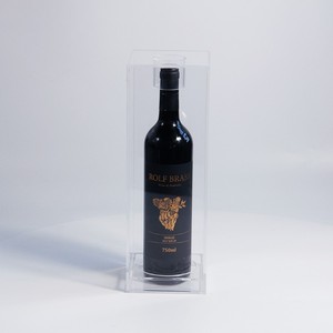 Hình Chữ Nhật Rõ Ràng <span class=keywords><strong>Acrylic</strong></span> Wine Bottle Box Perspex Champagne Hiển Thị Trường Hợp - Product Image 2