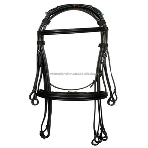Brida de cuero para montar a caballo, Productos Ecuestres, venta al por mayor - Product Image 1