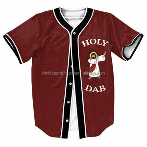 Chemise de Baseball pour hommes, col en V, haute qualité, personnalisé, par Sublimation, vêtements bon marché, vente en gros - Product Image 5