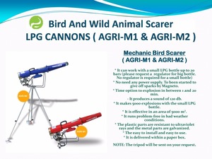 Espantapájaros Cañón de Glp (Susto de pájaros, Espantapájaros, Control de pájaros, Asustamiento de pájaros, Problemas de pájaros, Control de Vida Silvestre, Cañón de gas) - Product Image 2