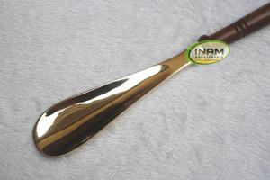 Extreme Quality, Wooden and Brass Eagle Handle Shoe Horn, Designer Eagle Wooden and Brass Spoon Lifter / Shoe Horn - Product Image 2