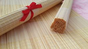 Tapis en bambou-Tapis à roulettes en bambou pour sushi-Ms. Vacances - Product Image 4