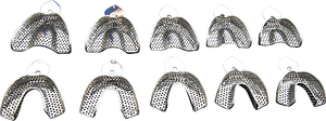 Bandejas de impresión Dental, instrumentos de laboratorio de acero inoxidable - Product Image 4