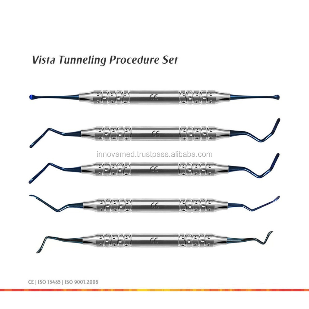 Instrumento de titanio para implante Dental, tunning Vista