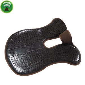 Juego de Almohadillas de Gel para Montar a Caballo de Neopreno Marrón - Product Image 2