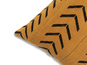 Housse de coussin décorative en coton, avec impression personnalisée indienne, aspect visqueux, africain, 18x18 - Product Image 5