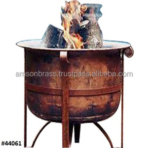 เตาบาร์บีคิวโลหะคุณภาพสูง ทองแดงแท้ ทรงกลม พับได้ ใช้กลางแจ้ง สำหรับสวน ให้ความร้อน - Product Image 6