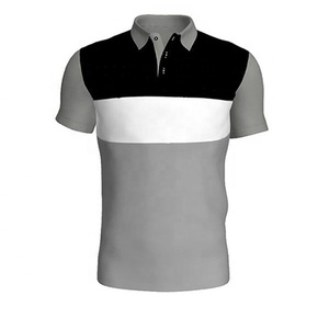 Nuevas Camisetas de Cuello Alto para Hombre Repta de Alta Calidad, Transpirables, con Logotipo Personalizado, Tallas Grandes, Diseño en Blanco, Bordadas - Product Image 1
