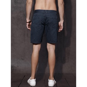 Short chino coupe ajustée pour homme 100% coton Short vierge décontracté anti-rides à motif uni - Product Image 2