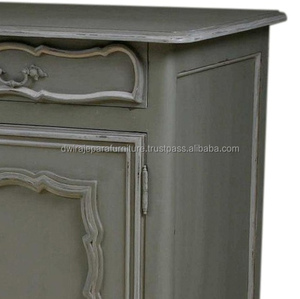 <b>Living</b> <b>Room</b> Mahogany Wooden Furniture <b>Cabinet</b> Shabby French Style - Product Image 4
