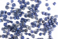 15 Piezas de Zafiro Azul Natural, Calidad AAA, 6-8 MM, Corte Excelente, Directamente del Distribuidor, Forma Irregular, Sin Tratar, para Joyería