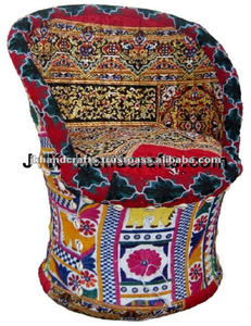 Banjara — chaise vintage en tissu, fauteuil, vintage - Product Image 1