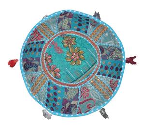 Pouf rond siège Vintage Pouf pouf pouf coussin de sol salon meubles maison tabouret et pouf - Product Image 2