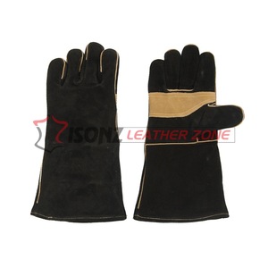 Gants Tig en cuir véritable pour la soudure Gants en cuir résistants au feu, anti-coupure, anti-chocs et antidérapants. - Product Image 2