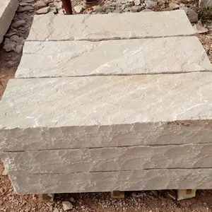 Đá Sa Thạch Bạc Hà Bề Mặt Gồ Ghề Bậc Thang Vườn Ngoài Trời Cầu Thang Đá Kerbstone Border Palisades Bước Đá