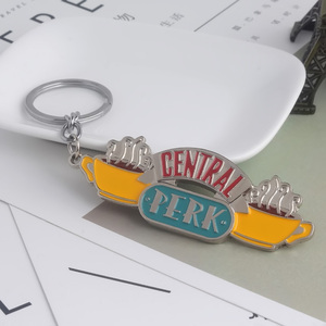 Friends TV Show Jewelry <span class=keywords><strong>Central</strong></span> Perk Coffee Time Llavero - Product Image 2