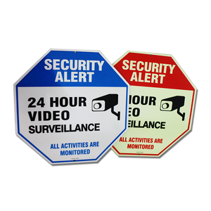 Glow in the Dark <span class=keywords><strong>Video</strong></span> di Sorveglianza Segno-CCTV di Sicurezza Alert-24 Ore di Sorveglianza di Tutte Le Attività Sono Controllati Segno - Product Image 4