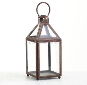 Farol de Latón Antiguo en Venta, Diseño Elegante, Decoración para Faroles, Artículos para la Venta - Product Image 1