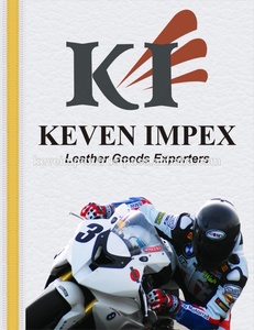Combinaison de moto unisexe en cuir véritable de haute qualité, nouveau style, imprimée, pour l'hiver, Keven Impex KI-2002, respirante et à séchage rapide - Product Image 4