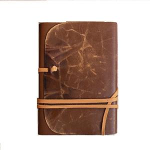 office leather <b>diary</b> notebook with strap closure - Product Image 1