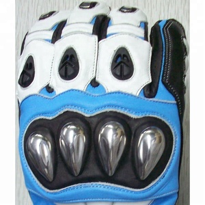 Robertson Road for Bike Gloves Motorcycle Racing Breathable Waterproof Leather Full Finger Unisex <b>UK</b> - Product Image 2