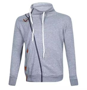 Colección de chaqueta con capucha personalizada para hombre de Bangladesh Color sólido 100% algodón manga larga estilo Formal tejido de punto - Product Image 1