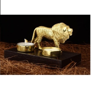 Fournitures commémoratives en laiton de haute qualité, Sculpture de Lion en métal, brasworld inde - Product Image 1