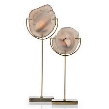 Lampe de thé en Agate, luminaire décoratif pour la maison - Product Image 2